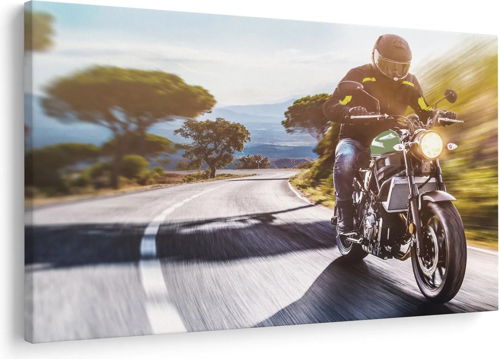 Tablou - Motociclist (90x60 cm)