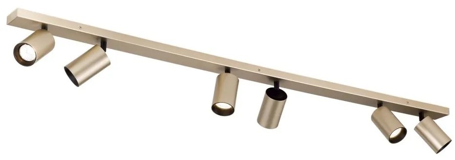 Aplica de perete/tavan cu Spoturi stil minimalist modern SEAN 6L auriu