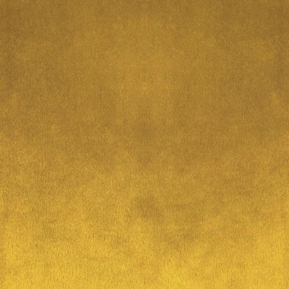 Draperie luxoasă de catifea galben-auriu, lungă de 300 cm Lungime: 270 cm