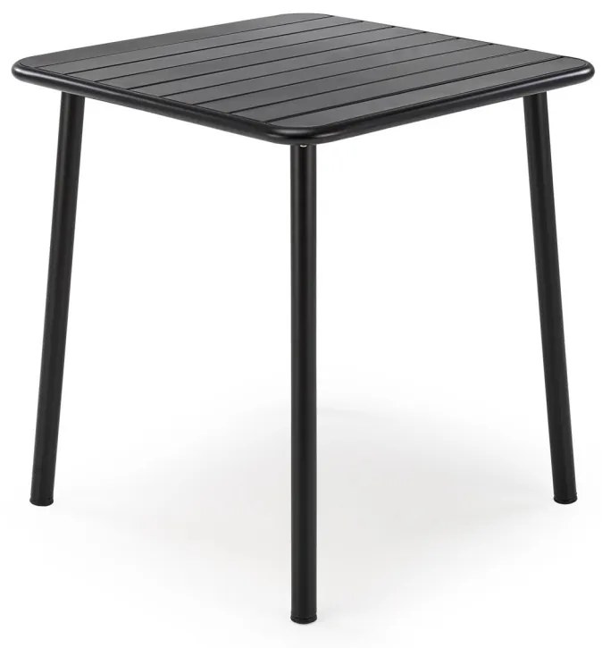 Masa patrata Bosco neagra L70 cm