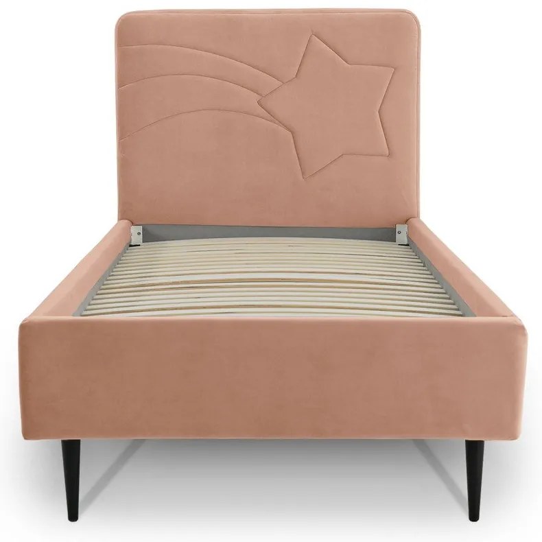 Pat pentru copii roz 120x200 cm Star – Scandic