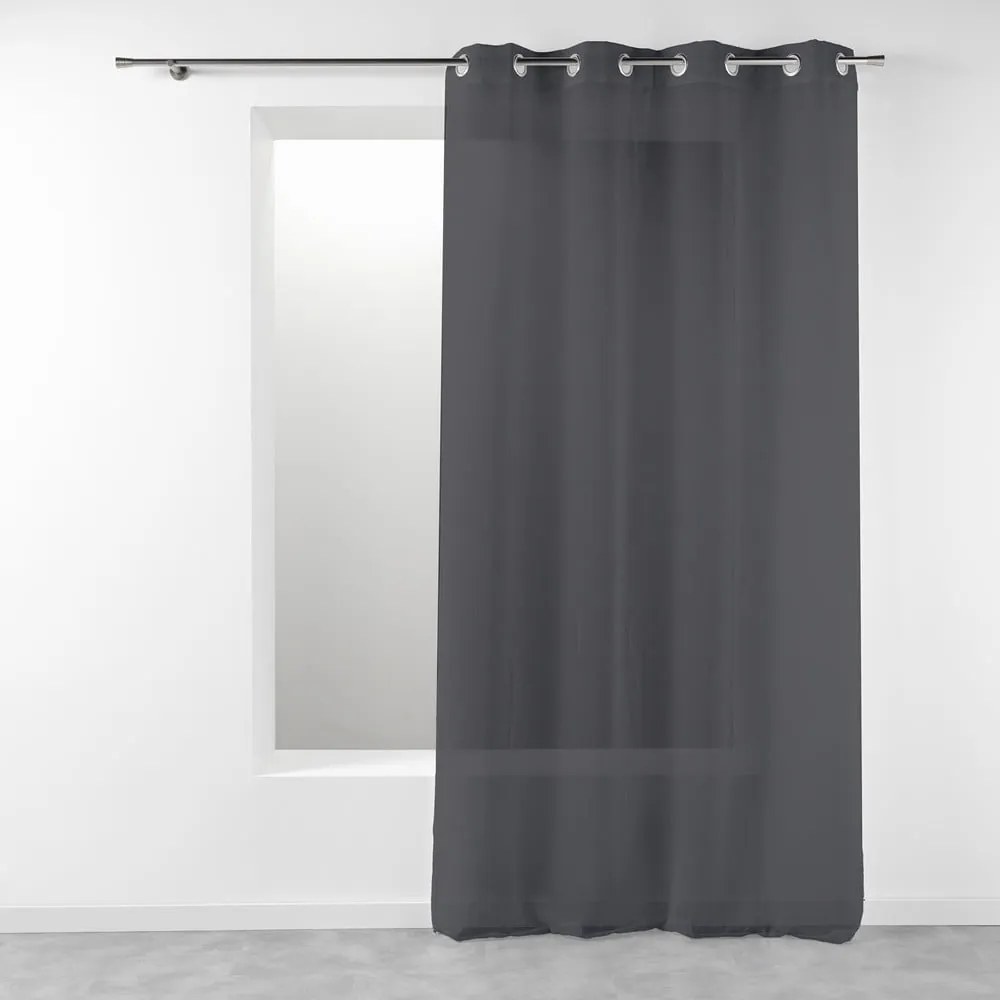 Perdea gri antracit 140x280 cm Telma – douceur d'intérieur