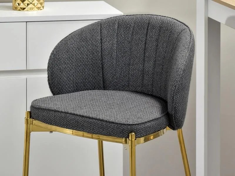 Scaun Farah (grafit + auriu). 1110684