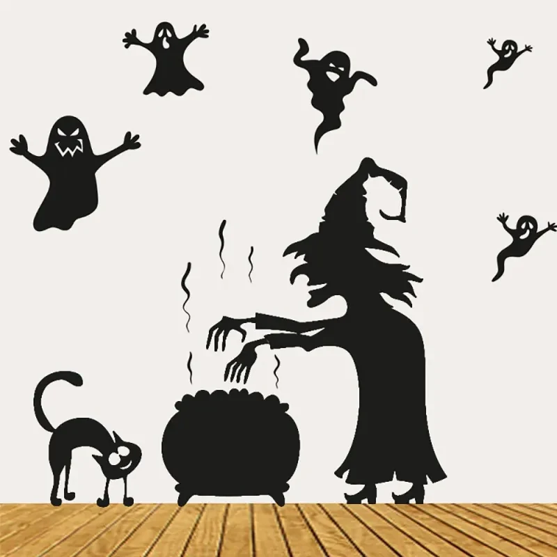 Sticker perete Halloween Decor 9