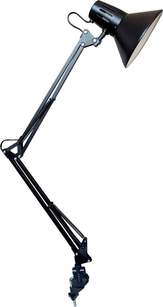 Osram - Lampă de birou cu clemă PANAN 1xE27/11W/230V neagră