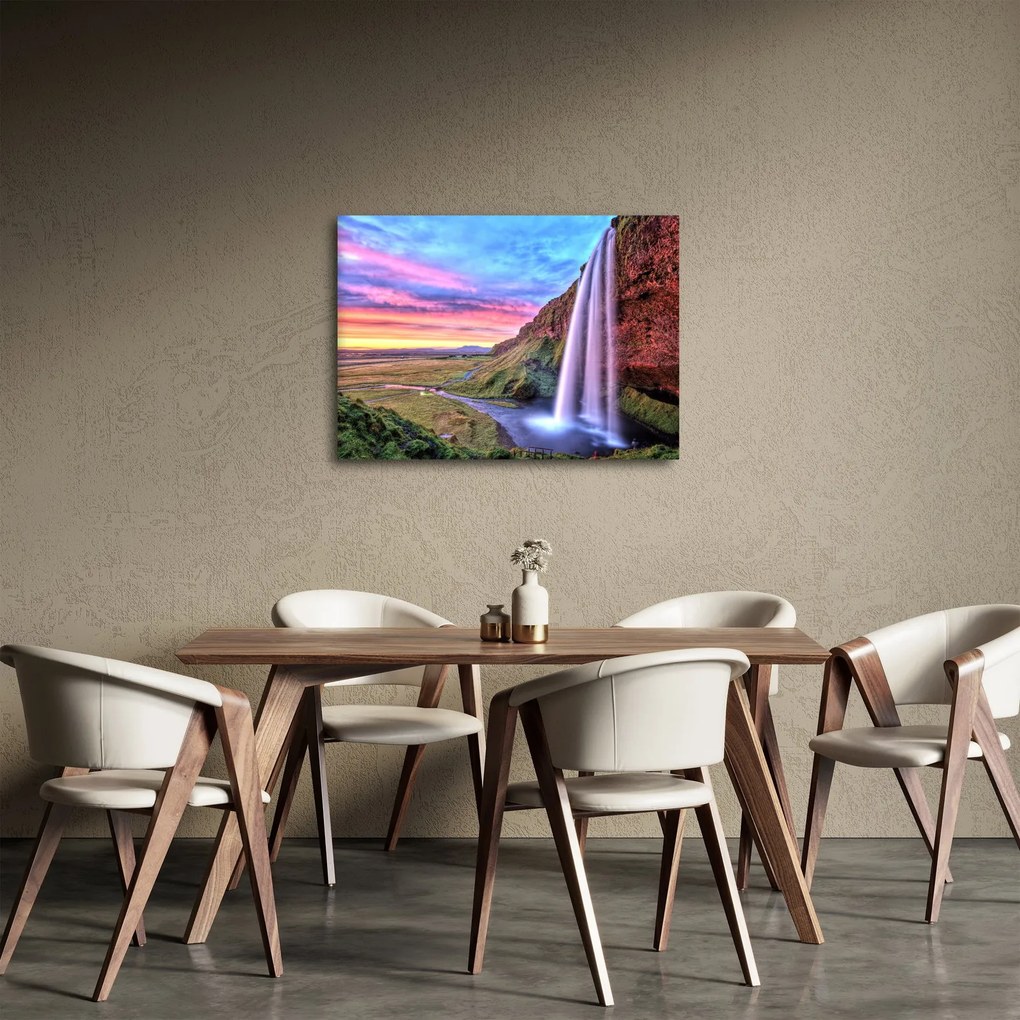 Tablou - Cascada Seljalandsfoss (70x50 cm)