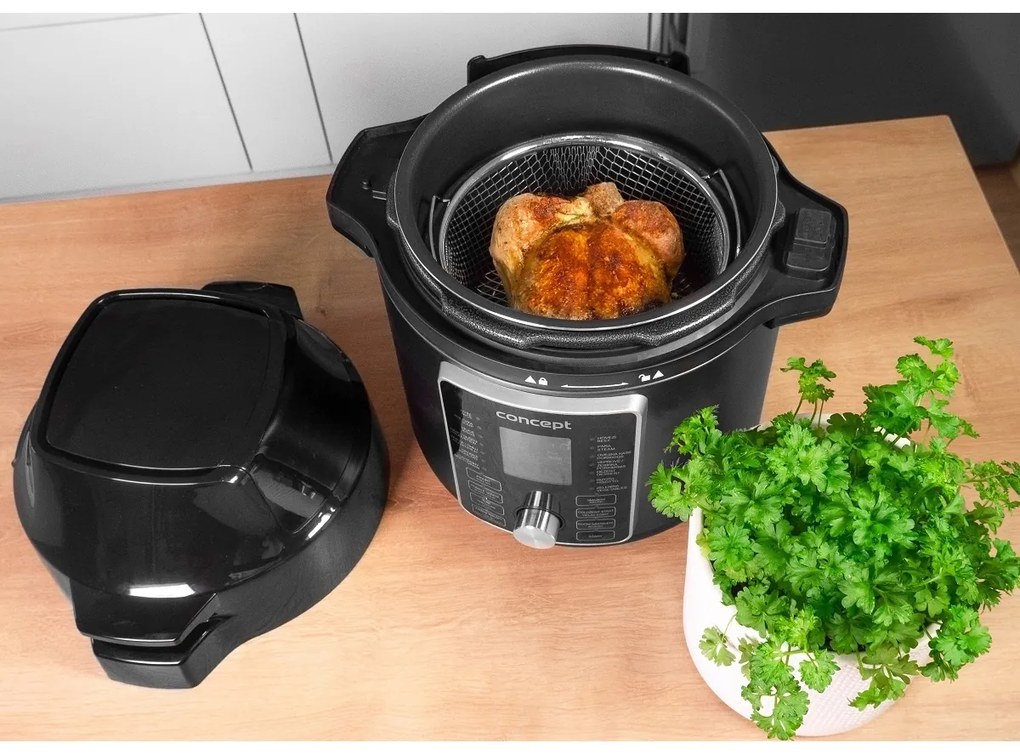 Concept CK8000 oală sub presiune multifuncționalăCOOKERY