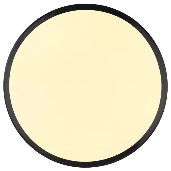 Plafonieră LED Globo 41569-18B XANDER LED/18W/230V 3000K d. 35 cm negru