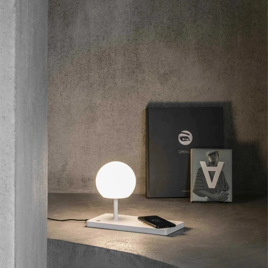Veioza LED / Lampa de masa ultramoderna USB / Wireless charger NIKO