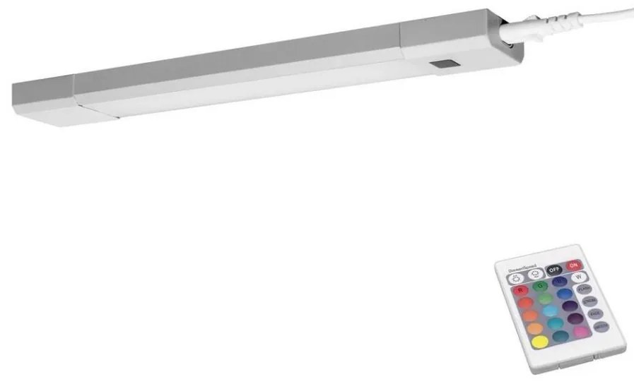 Corp de iluminat LED RGB dimabil pentru corpuri de bucătărie Ledvance SLIM LED/4W/230V + telecomandă