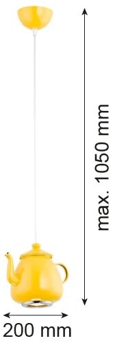 Argon 3651 - Lampa suspendata JAMAJKA 1xGU10/50W/230V