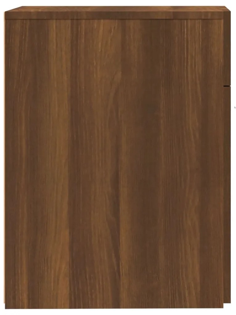Dulap de farmacie stejar maro 20x45,5x60 cm lemn compozit Stejar brun, 1