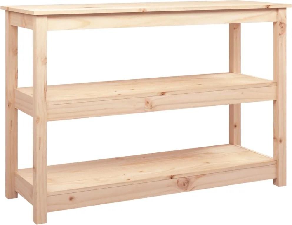 vidaXL Masă consolă, 110x40x74 cm, lemn masiv de pin