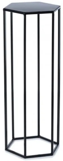 Suport pentru flori 70x24 cm, negru