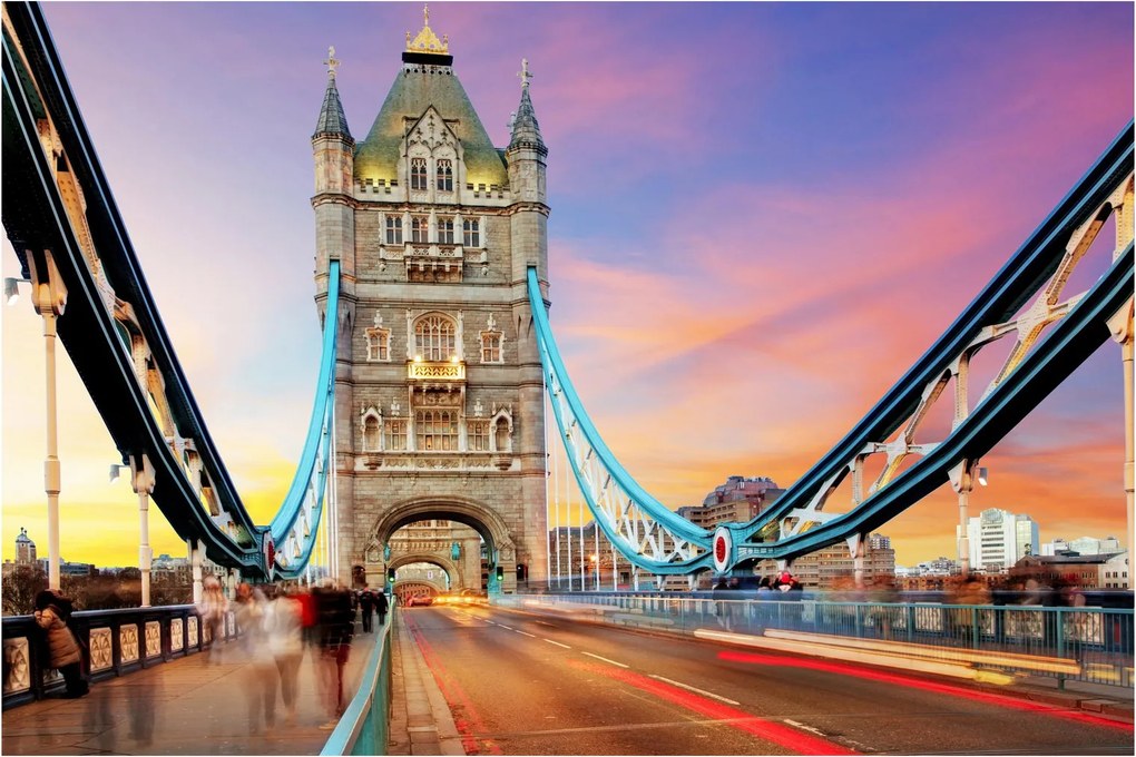 Tablou - Tower Bridge (90x60 cm)