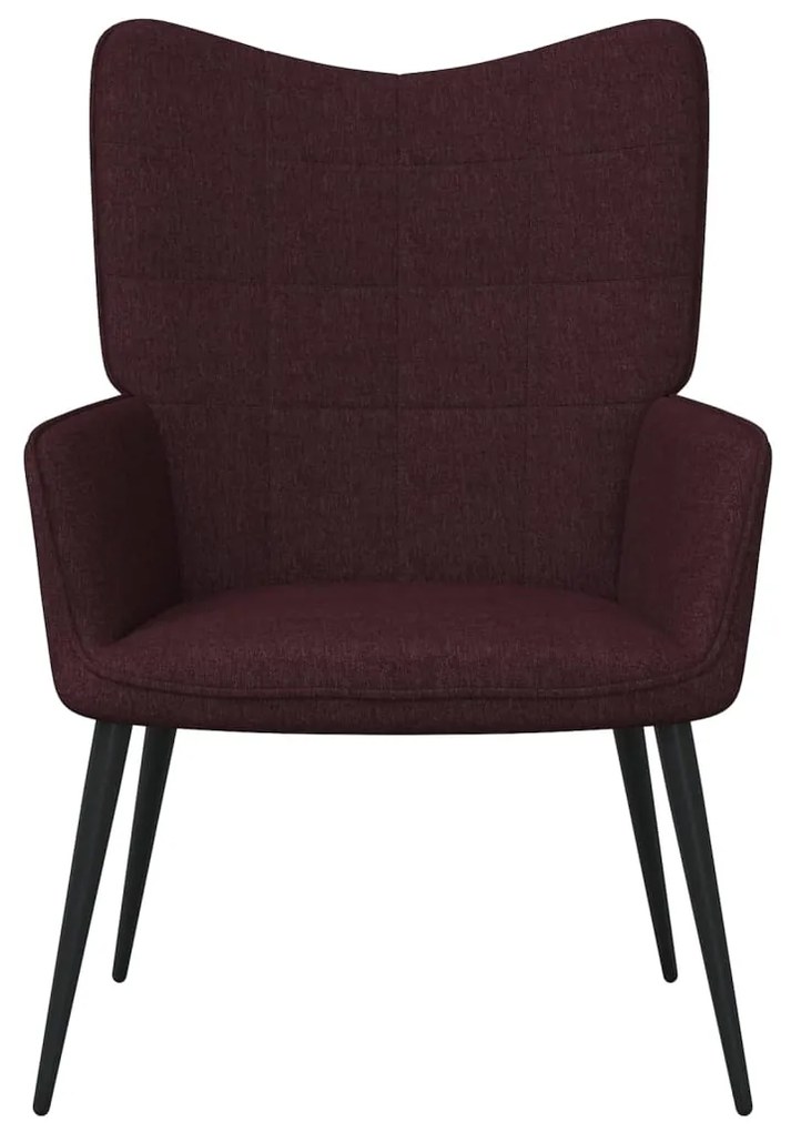 327951 vidaXL Scaun de relaxare, violet, material textil
