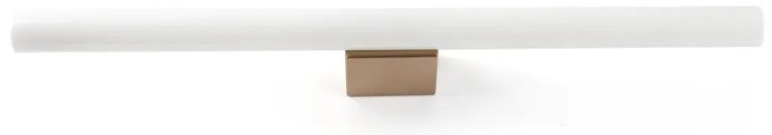 Aplica LED oglinda, tablou IP44 CALMA auriu/opal 50cm