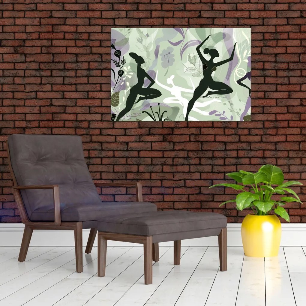 Tablou - Ilustrație de dansatori (90x60 cm)