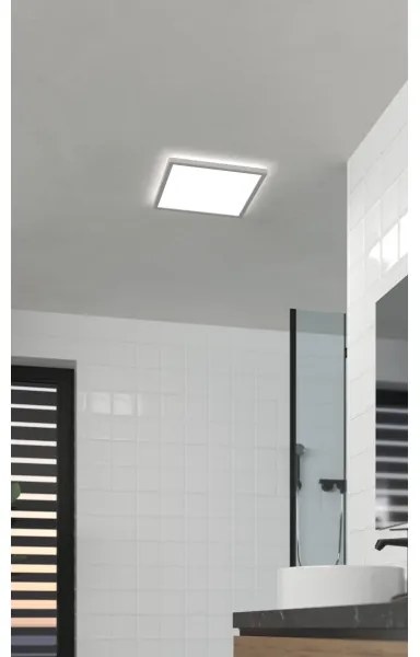 Plafonieră LED pentru baie Eglo 901451 ROVITO 17,6W/230V 39x39 cm IP44 alb