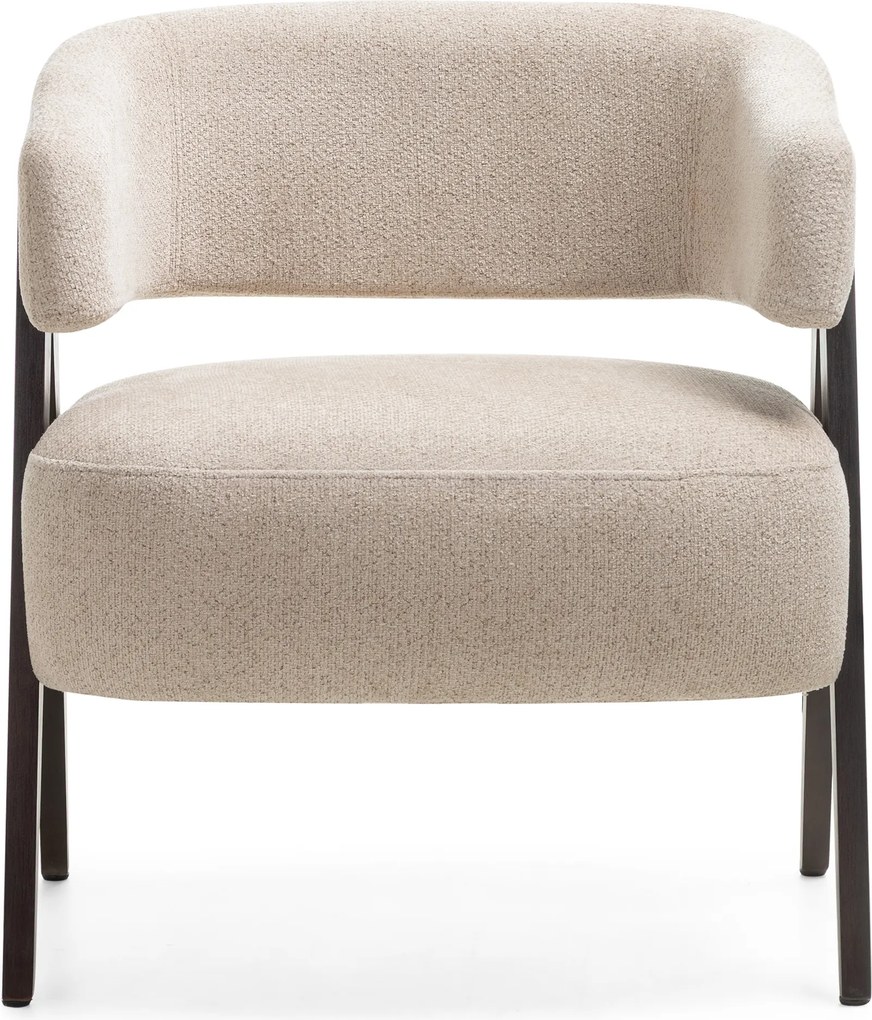 OFERTA Fotoliu design bej MIZU II. calitate