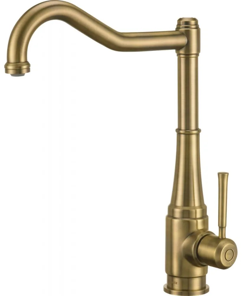 Baterie chiuveta bucatarie bronz periat Deante Tamizo Bronz periat