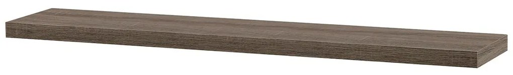Raft de perete 120 cm, stejar sonoma închis
