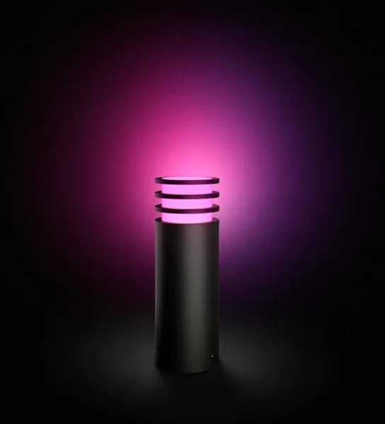 Philips - Lampă LED RGB reglabilă de exterior Hue LUCCA 1xE27/8,1W/230V IP44