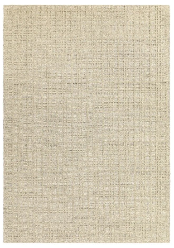 Covor crem țesut manual din amestesc de lână 200x290 cm Thatch Sand – Asiatic Carpets