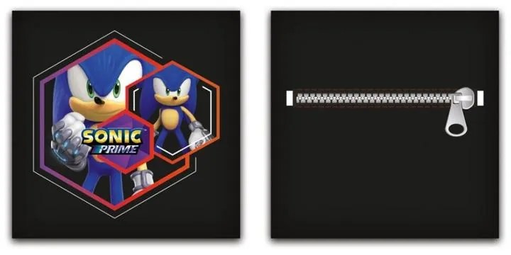 Sonic Ariciul Pernă cu husă detașabilă 35x35 cm Velur
