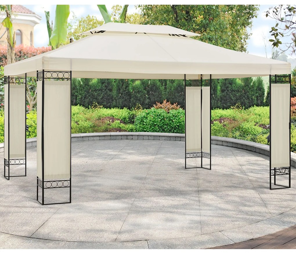 Cort de grãdinã "Capri" 3 x 4 m crem
