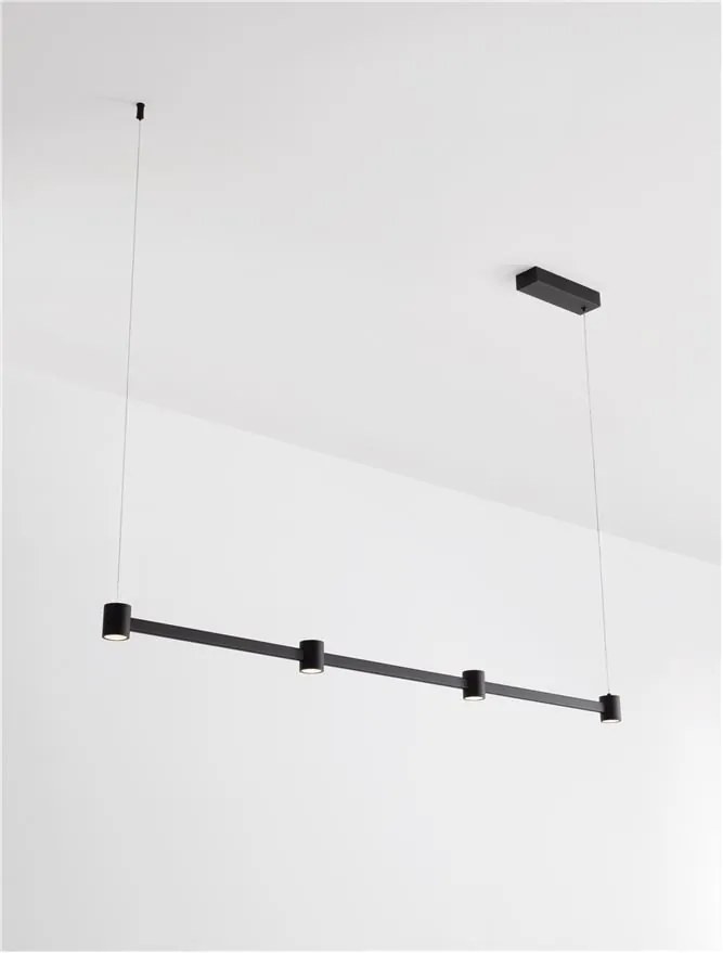 Lustra moderna cu 4 spoturi LED Puize