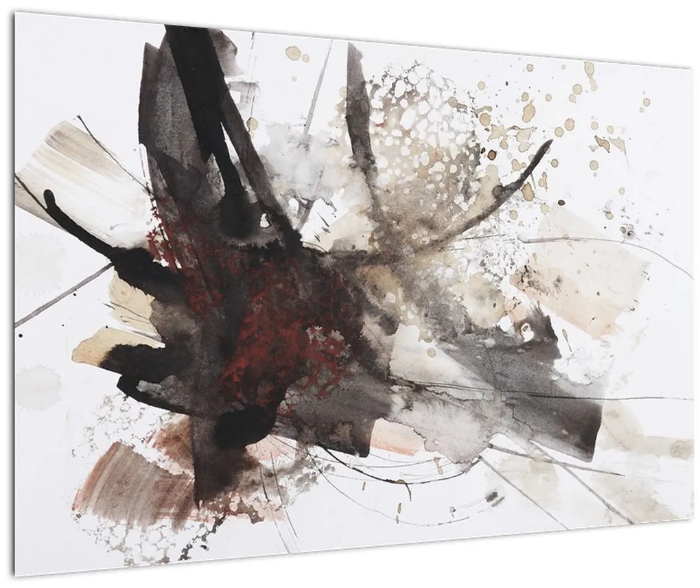 Tablou cu pictură abstactă (90x60 cm)