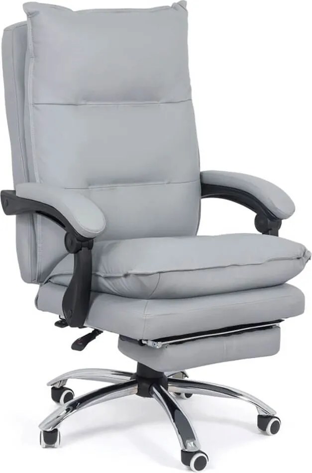Scaun directorial cu suport de picioare si recliner OFF 419 gri