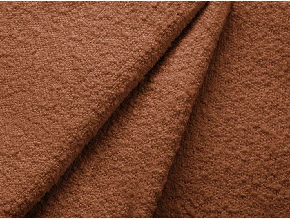 Canapea maro cu tapițerie din stofă bouclé 170 cm Molino – Micadoni Home