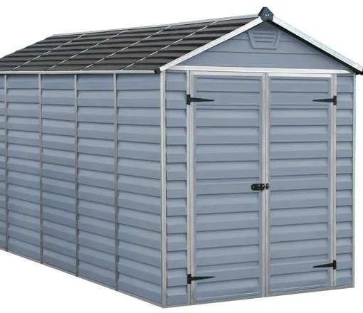 Căsuță din plastic pentru grădină SkyLight 6x12 Palram - Canopia gri