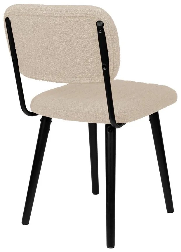 Scaun de dining crem Jake – White Label