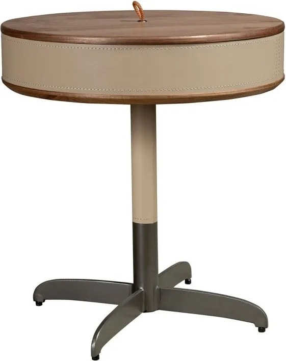 Masuta rotunda LUX Walnut