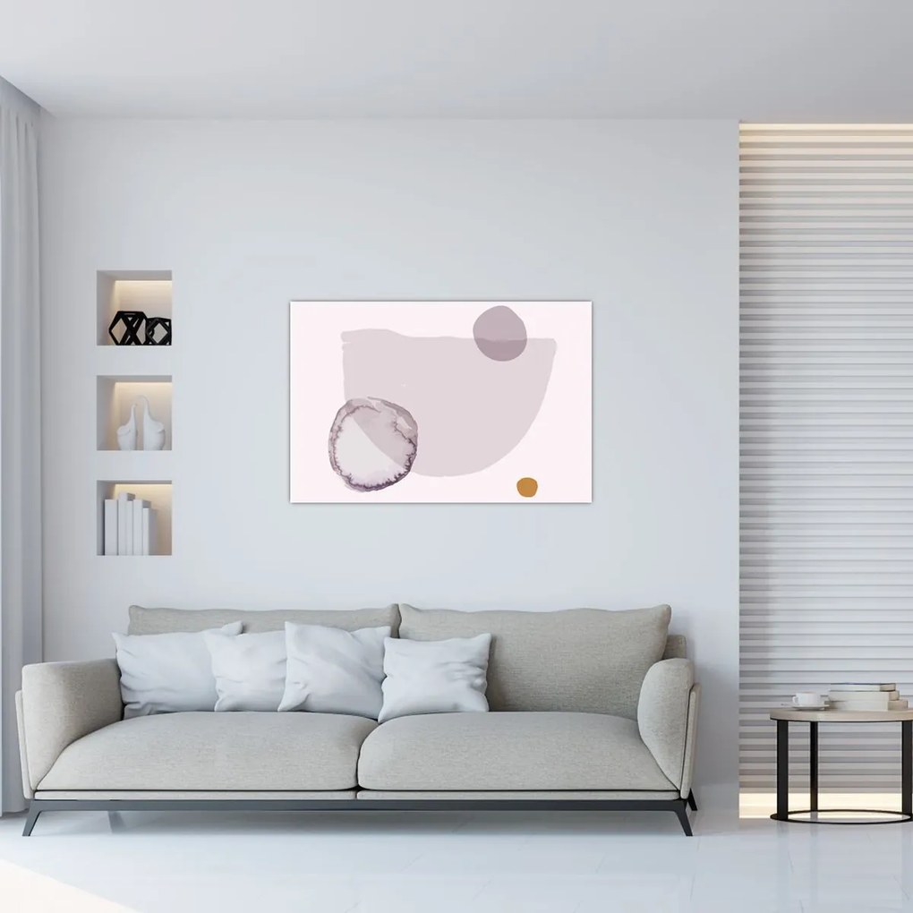 Tablou - Minimalism violet N⁰2 (90x60 cm)
