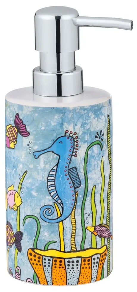 Dozator de săpun lichid din ceramică 360 ml Rollin'Art Ocean Life – Wenko