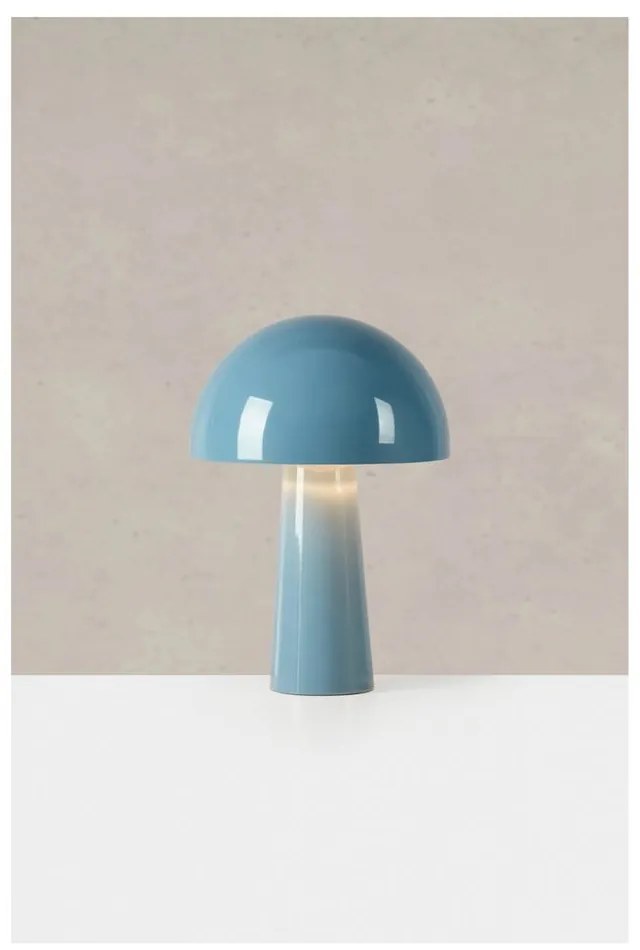 Veioză albastră cu abajur din metal (înălțime 36 cm) Mantar – Markslöjd