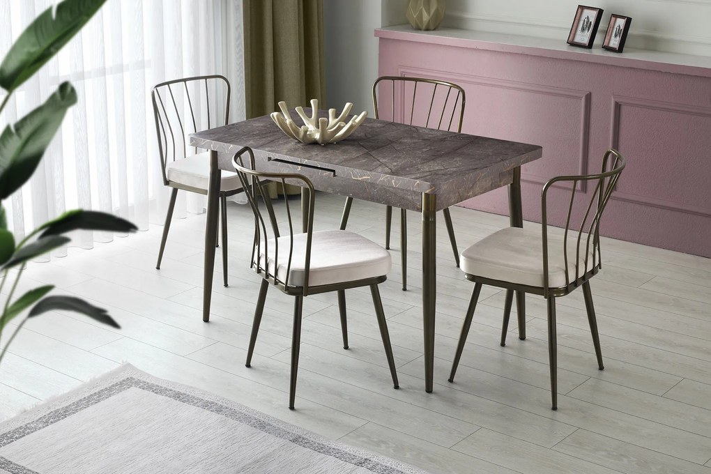 Set 2 scaune Ypsilon (Bej). 1072798