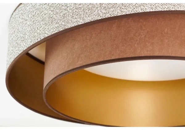 Plafonieră LED Brilagi VEGAS SHINE LED/24W/230V d. 60 cm maro