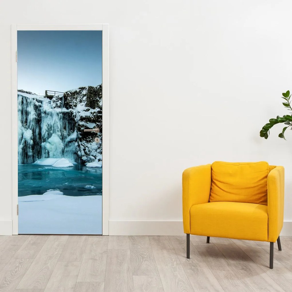 Fototapet pentru ușă - Ghețarii (95x205cm)