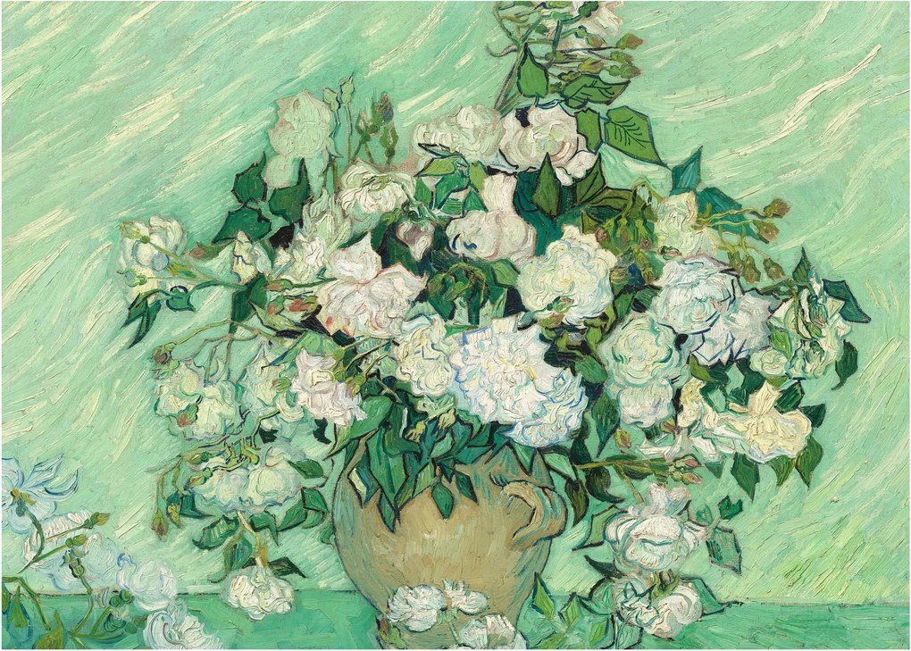 Tablou - Vincent van Gogh, Roses, reproducere (70x50 cm)