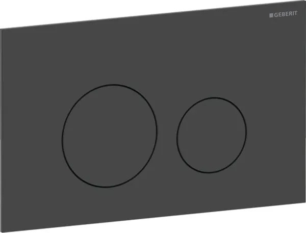 Clapeta actionare dubla rezervor wc negru mat Geberit Sigma40 Negru mat