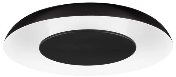 Plafoniera LED design modern EPOSI negru D-40cm