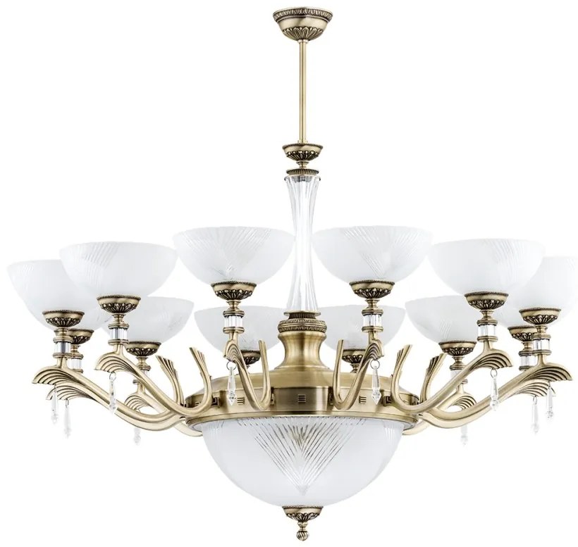 Candelabru 12 brate design clasic realizat manual Farini