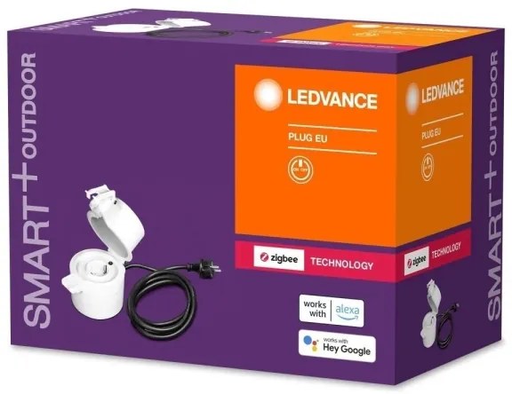 Priză inteligentă de exterior Ledvance SMART+ 3680W/230V/tip F/16A IP44