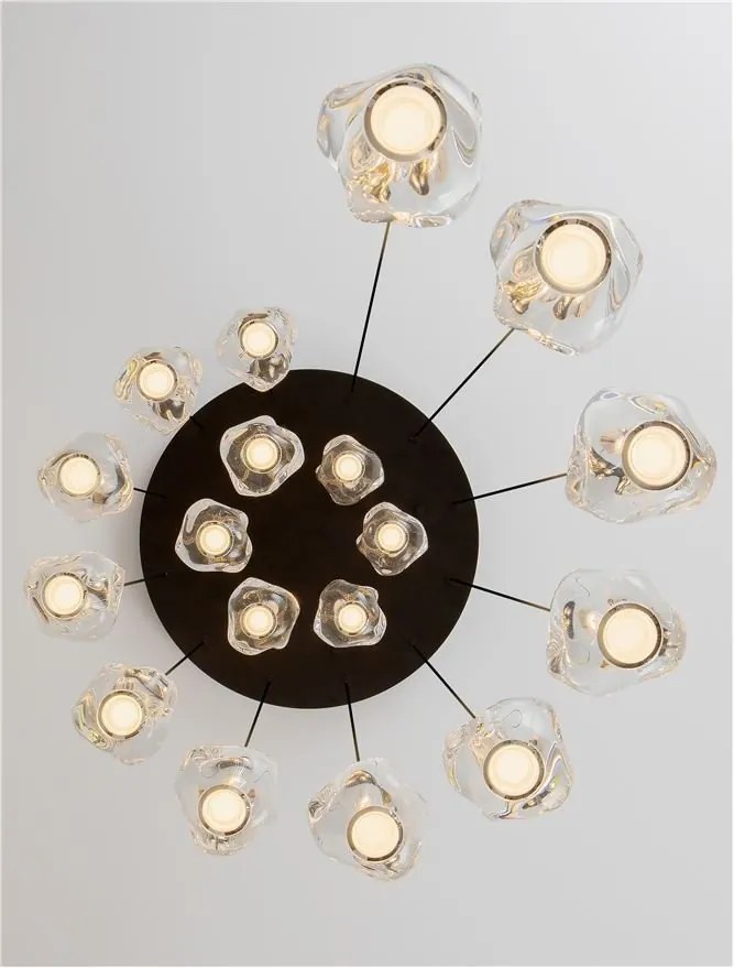 Lustra casa scarii cu pendule LED suspendate, deosebita design lux YFOS