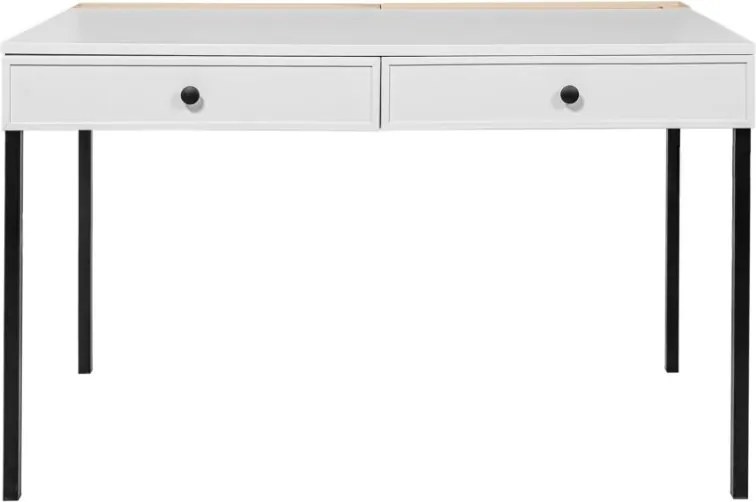 Birou pentru copii Lumi alb L120 cm